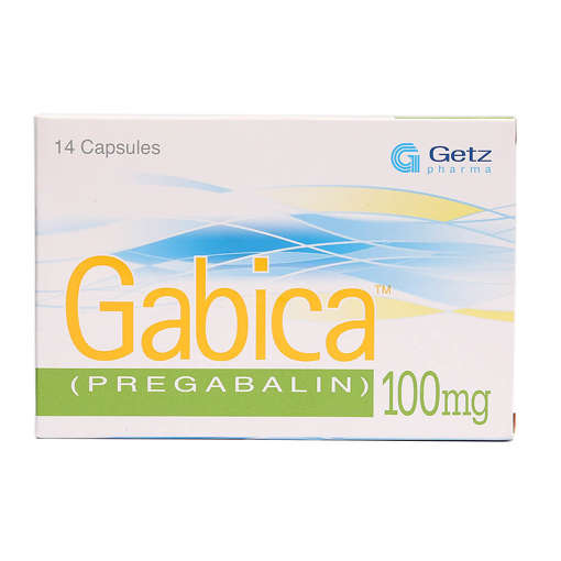 Picture of Gabica 100mg Cap 7x2s